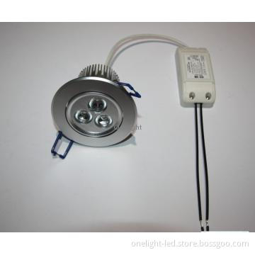 led downlights-Dimming-3*3W  with High Luminous, Long Lifetime